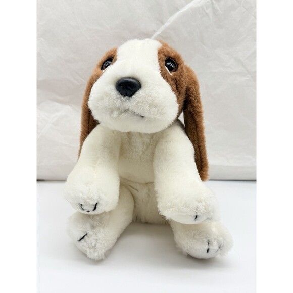 Ty Classic Tracker Bassett Hound Puppy Dog Sad Eyes 12” Plush Stuffed Toy 1997 - Picture 10 of 13